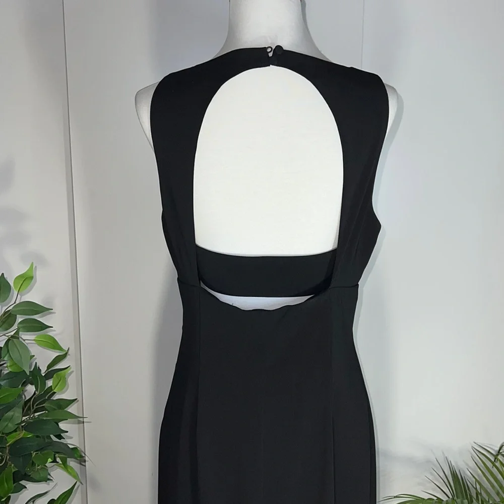 LAUREN RALPH LAUREN formal floor length maxi black dress - Picture 8 of 13